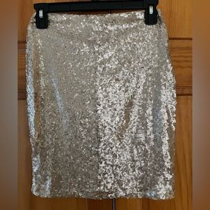 Lulus sequin mini skirt
